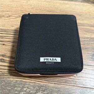 Prada Black and Pink Beauty Pouch